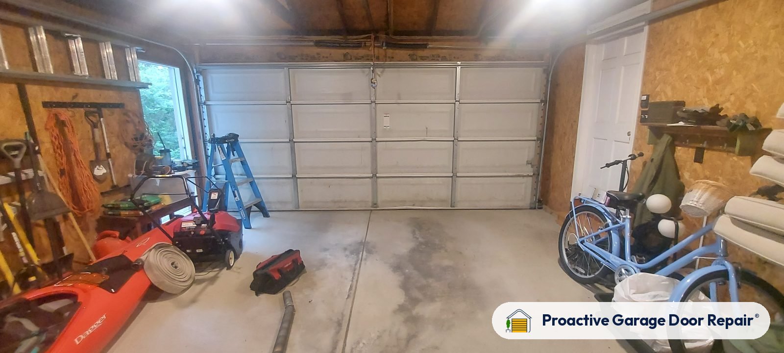 Garage door springs, tracks and hardware serviced by Proactive Garage Door Repair in Strongsville, Ohio