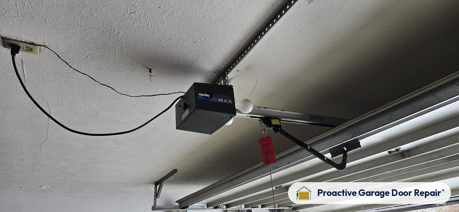 Garage door opener serviced by Proactive Garage Door Repair, photo 2