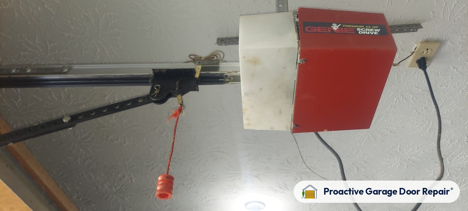 Garage door opener serviced by Proactive Garage Door Repair in Brunswick, Ohio