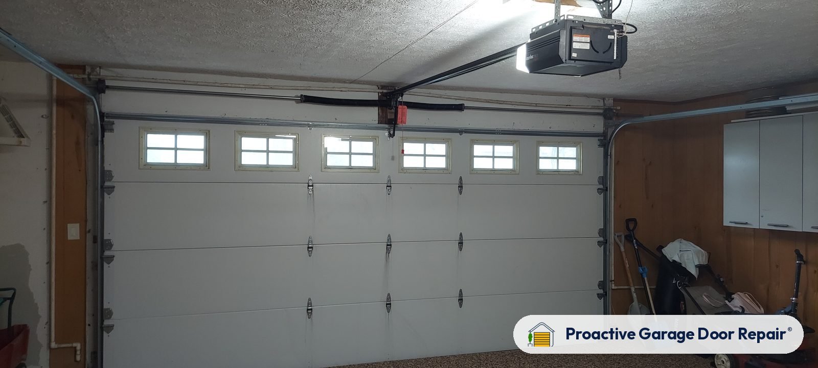 Garage door opener serviced by Proactive Garage Door Repair in Strongsville, Ohio, photo 2