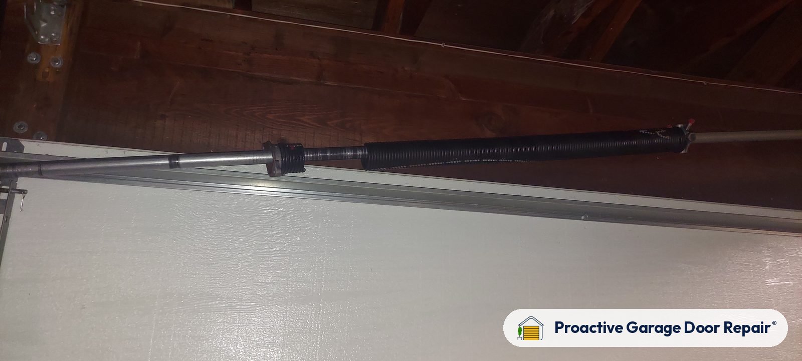 Garage door spring repair by Proactive Garage Door Repair