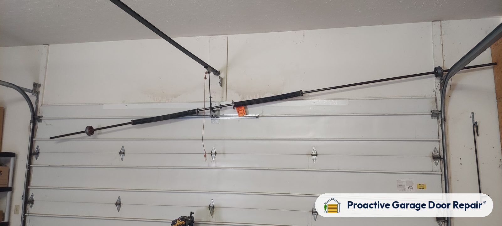 Garage door spring repair by Proactive Garage Door Repair