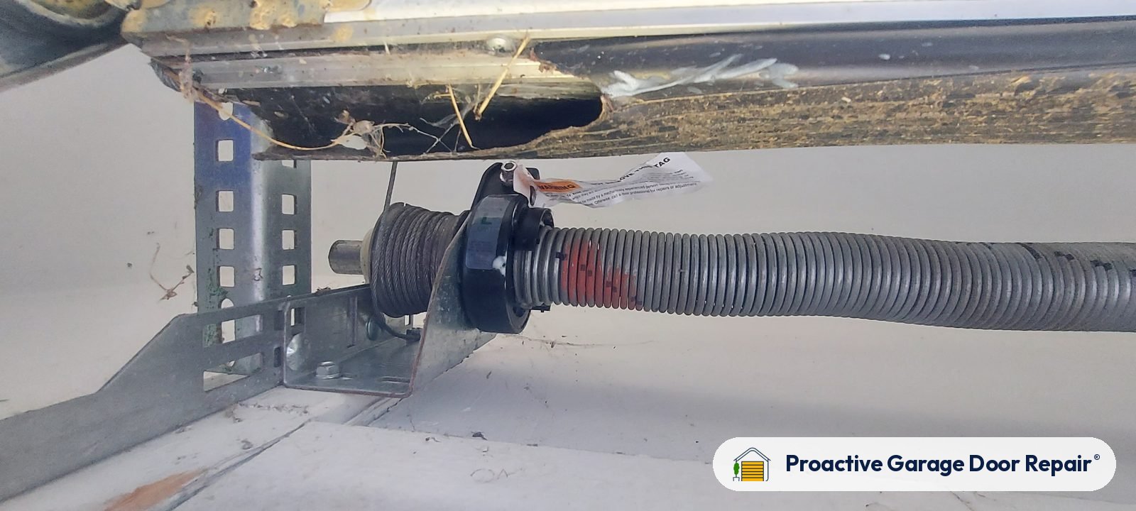 Garage door spring repair by Proactive Garage Door Repair
