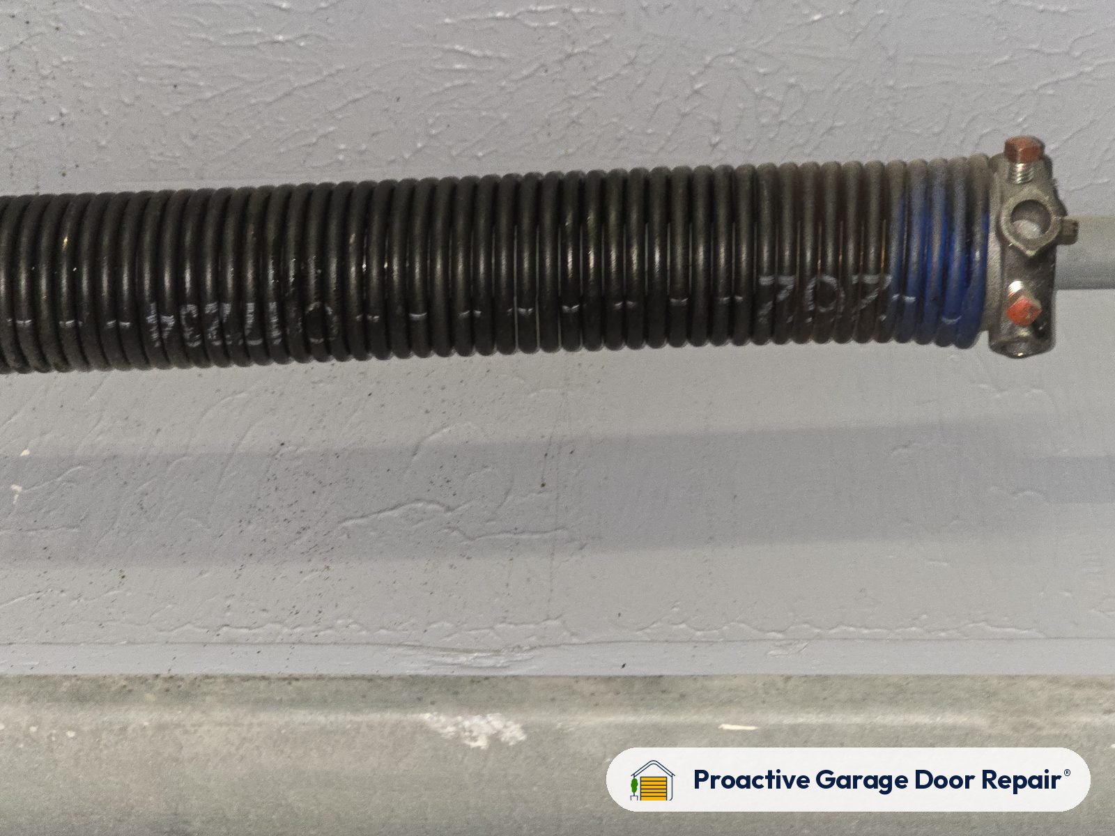 Garage door spring repair by Proactive Garage Door Repair