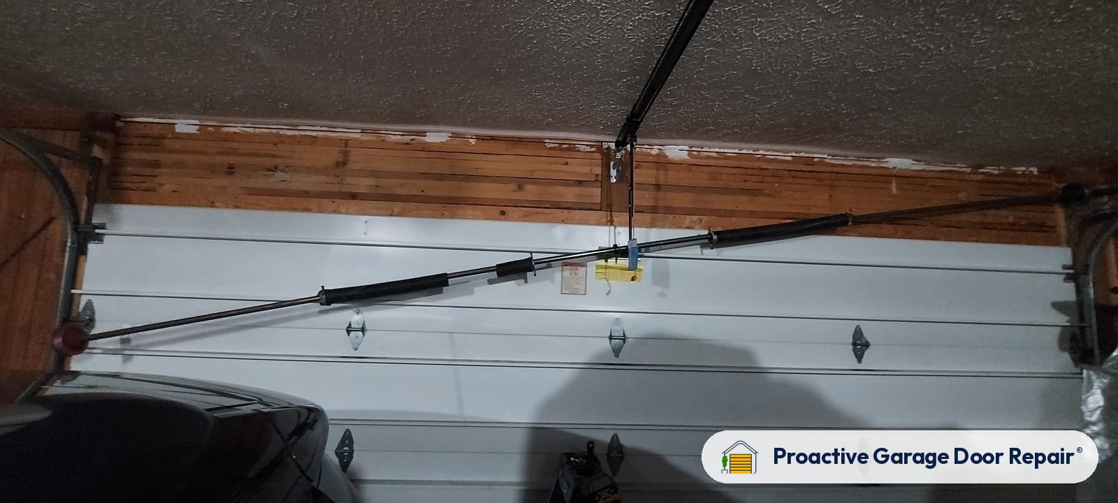 Garage door spring repair by Proactive Garage Door Repair