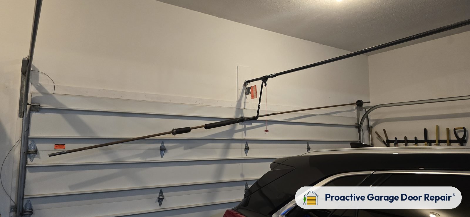 Garage door spring repair by Proactive Garage Door Repair