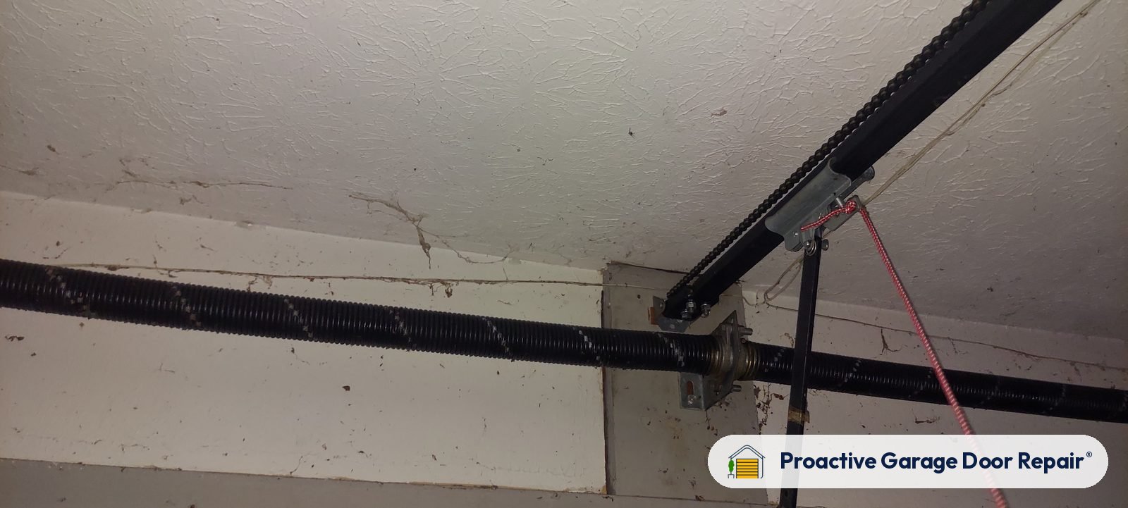 Garage door spring repair by Proactive Garage Door Repair in Bay Village, Ohio