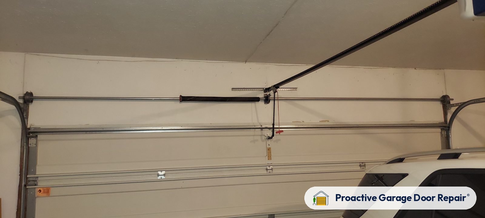 Garage door spring repair by Proactive Garage Door Repair in Medina Township, Ohio