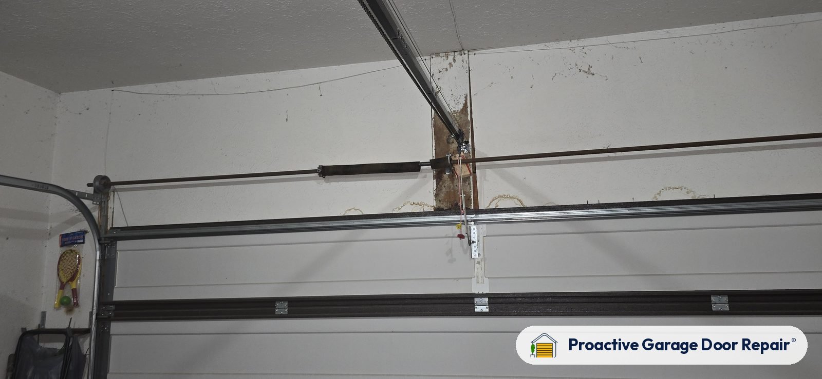 Garage door spring repair by Proactive Garage Door Repair in Sheffield Lake, Ohio