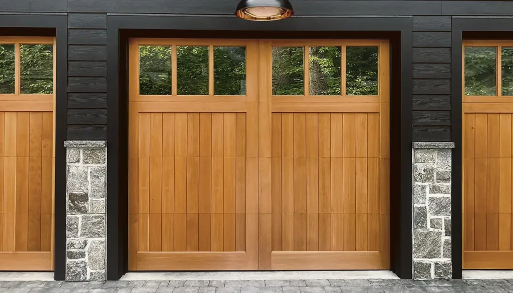 Clopay Reserve Wood Limited Edition garage door, example 1