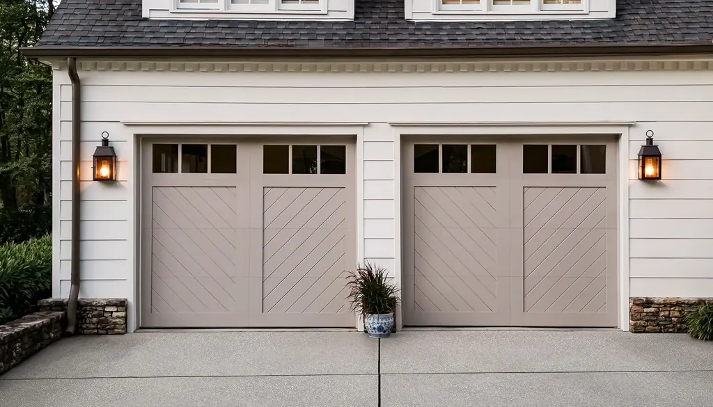 Clopay Canyon Ridge Chevron garage door, example 4